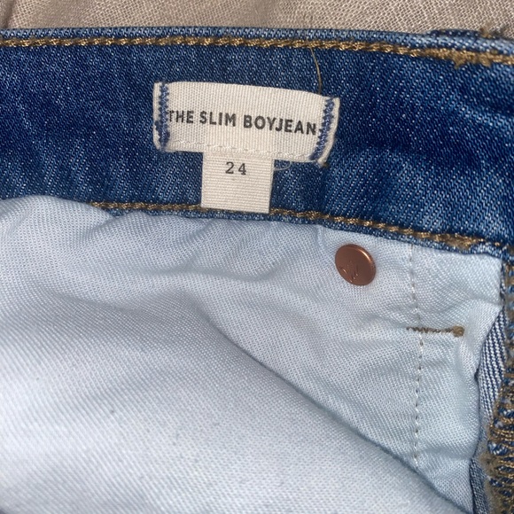 Madewell Slim Boyjean Medium Wash Straight Leg Jeans - Picture 7 of 7